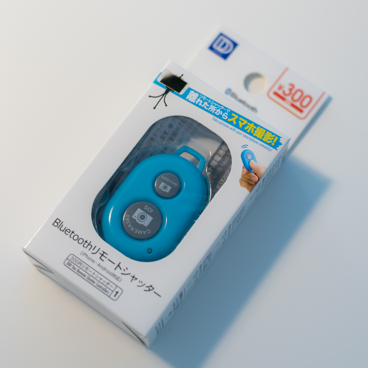 Insta360 Oneにダイソーの Bluetooth リモコンシャッター が使える件 ワープボタン